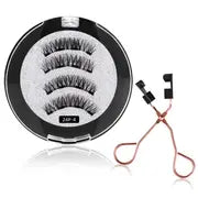 3D Mink Eyelashes with Magnetic Tweezers - Reusable