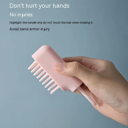 Scalp Massager Shampoo Brush with Soft Silicone Bristles