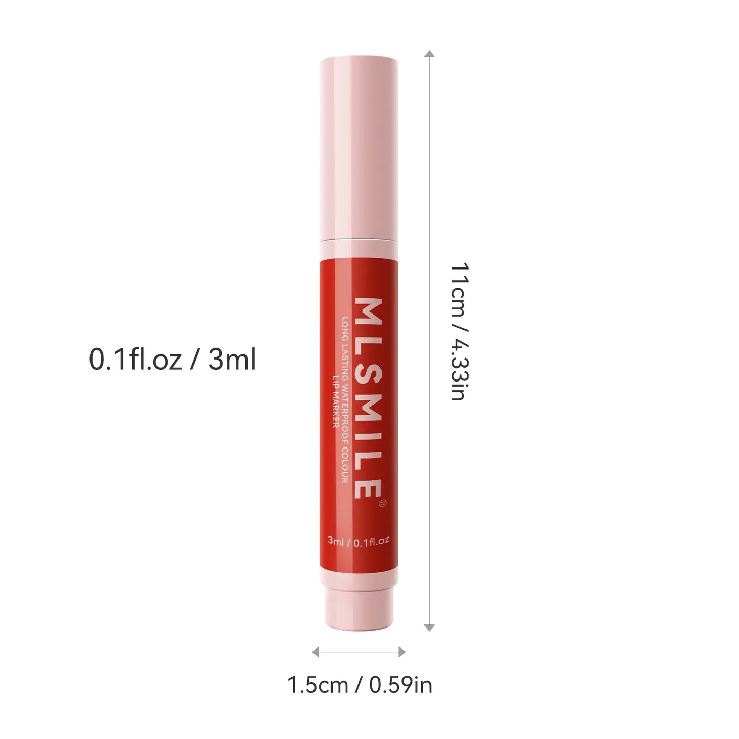 Waterproof Long-lasting Lip Liner and Lipstick Pencil
