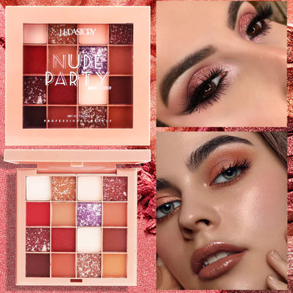 16 Colors Earth Tone Eyeshadow Makeup Collection