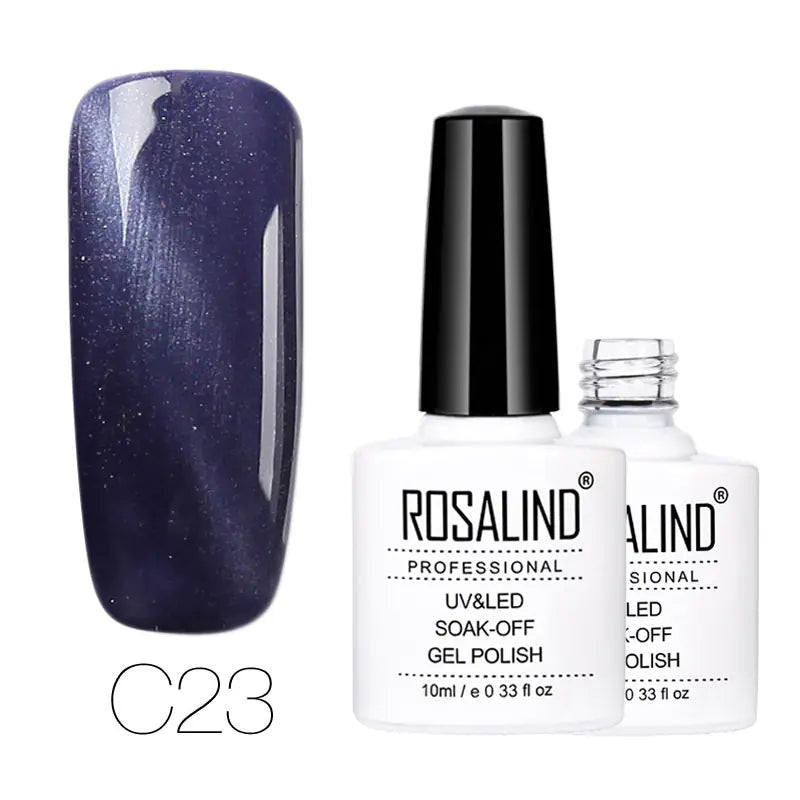 ROSALIND Cat Eye Gel Nail Polish - 30 Colors