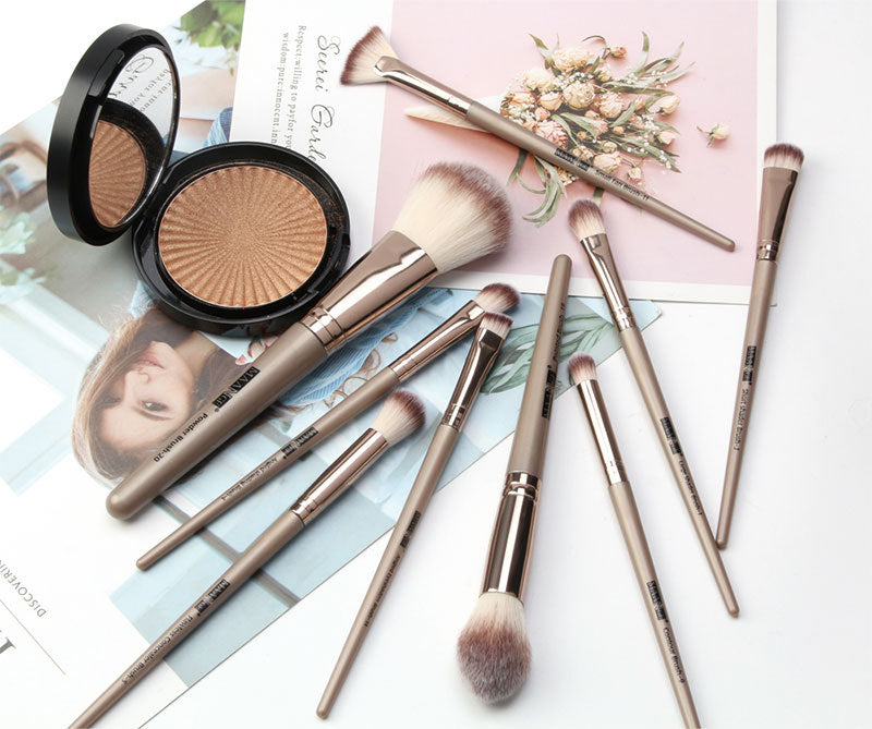 20-Piece Makeup Brush Set with Brush Bag