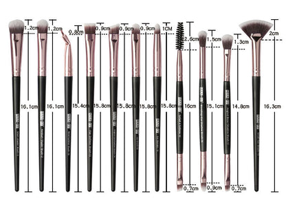 20-Piece Makeup Brush Set with Brush Bag