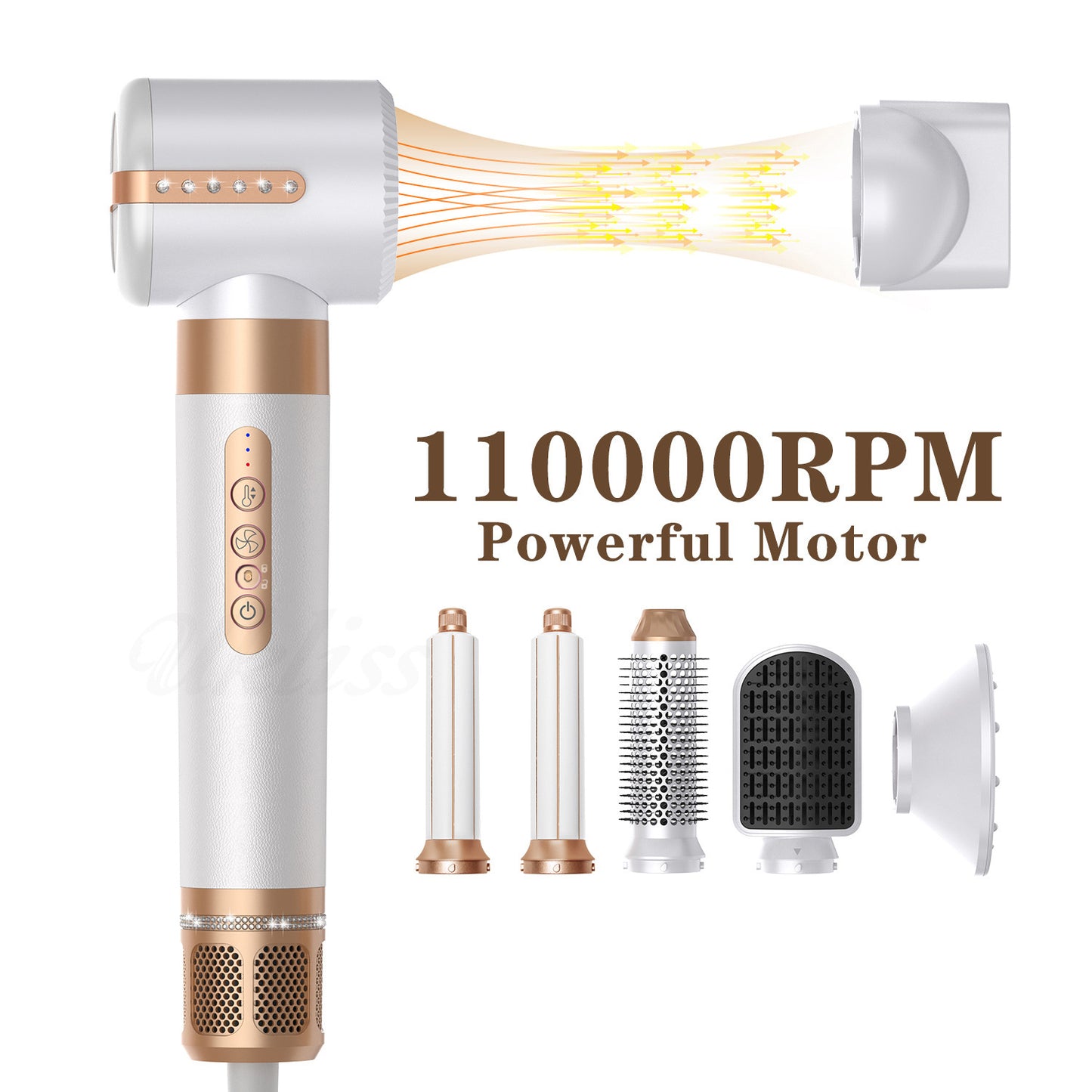 7-in-1 High-Speed Hot Air Brush for Styling