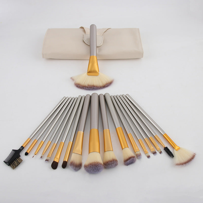 Makeup Brush Set, Short Handle, 12/18/24 Pieces