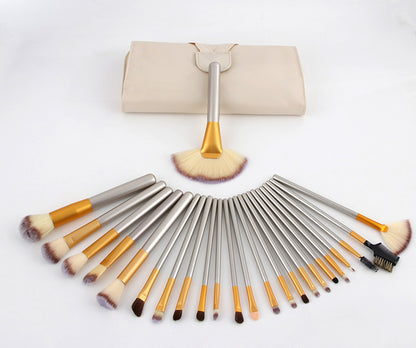 Makeup Brush Set, Short Handle, 12/18/24 Pieces