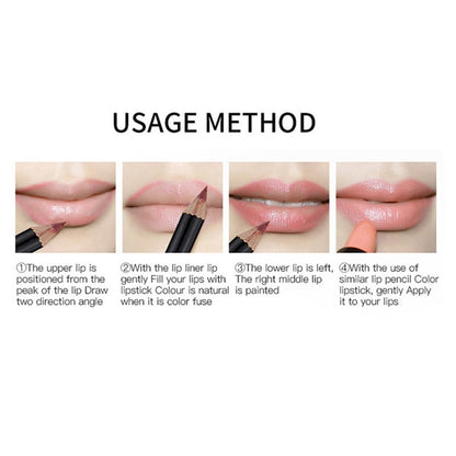 Matte Lip Liner - No Color Makeup