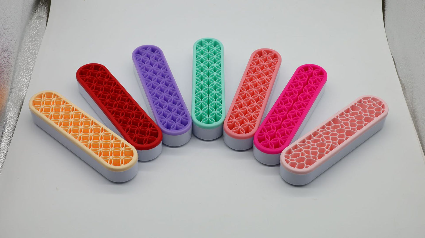 Silicone Brush Holder and Makeup Brush Organizer