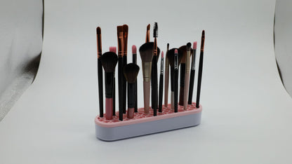 Silicone Brush Holder and Makeup Brush Organizer