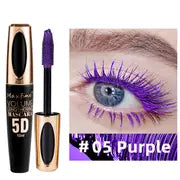 MAXFINE 5D Silk Fiber Mascara for Volume & Length