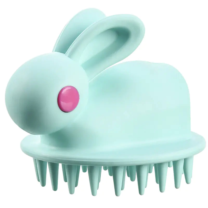 Soft Gel Shampoo Brush for Scalp Massage and Styling