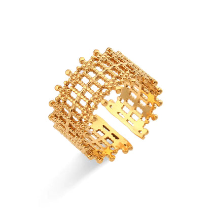 Niche Woven Stainless Steel Ring