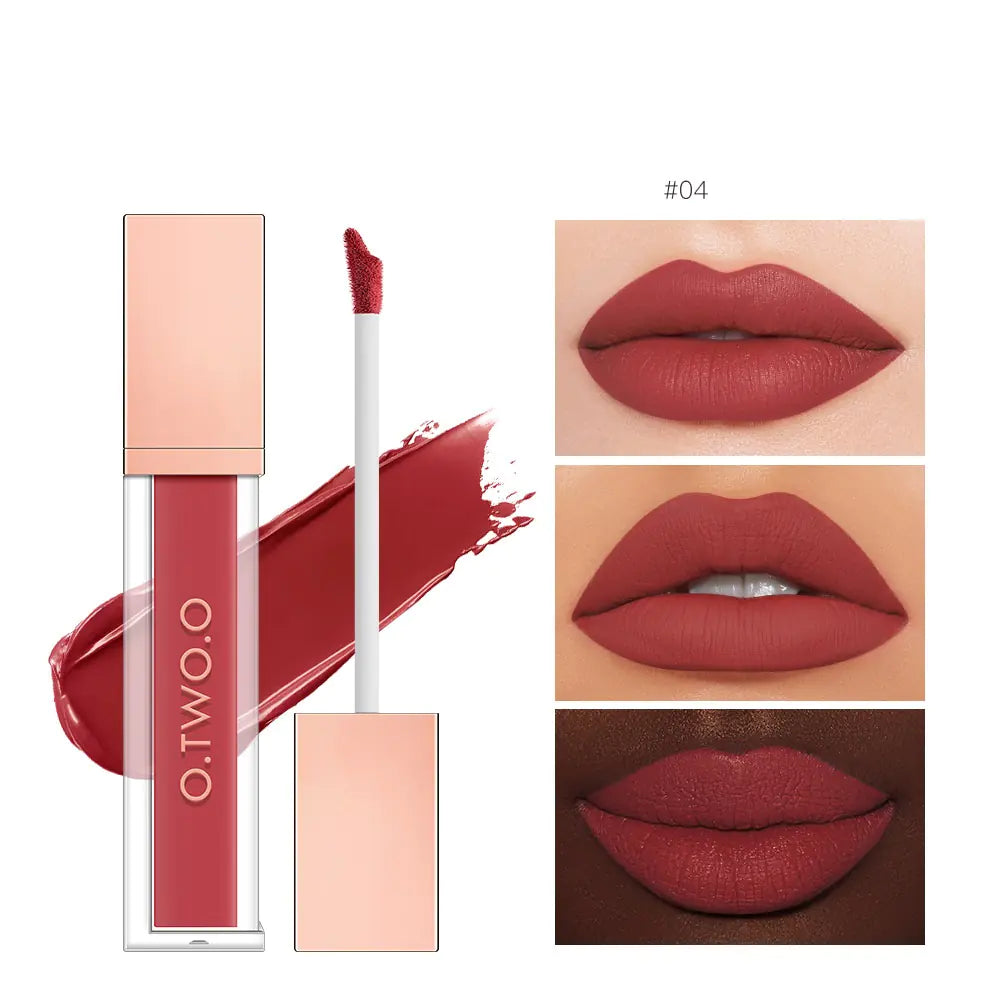 Non-Stick Velvet Matte Lip Gloss in Various Shades
