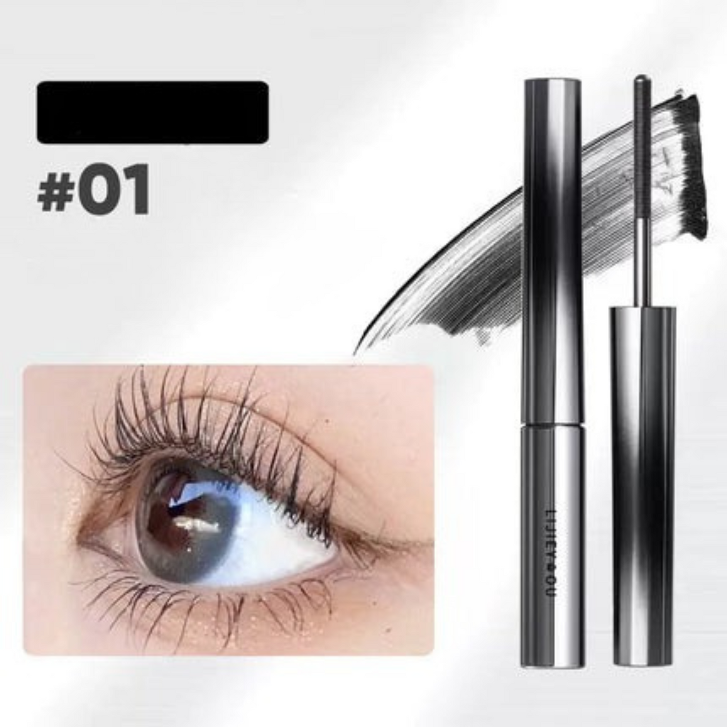 Waterproof Lengthening Curling Mascara for Lower Lashes
