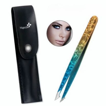 Double-Sided Stainless Steel Tweezers Beauty Set