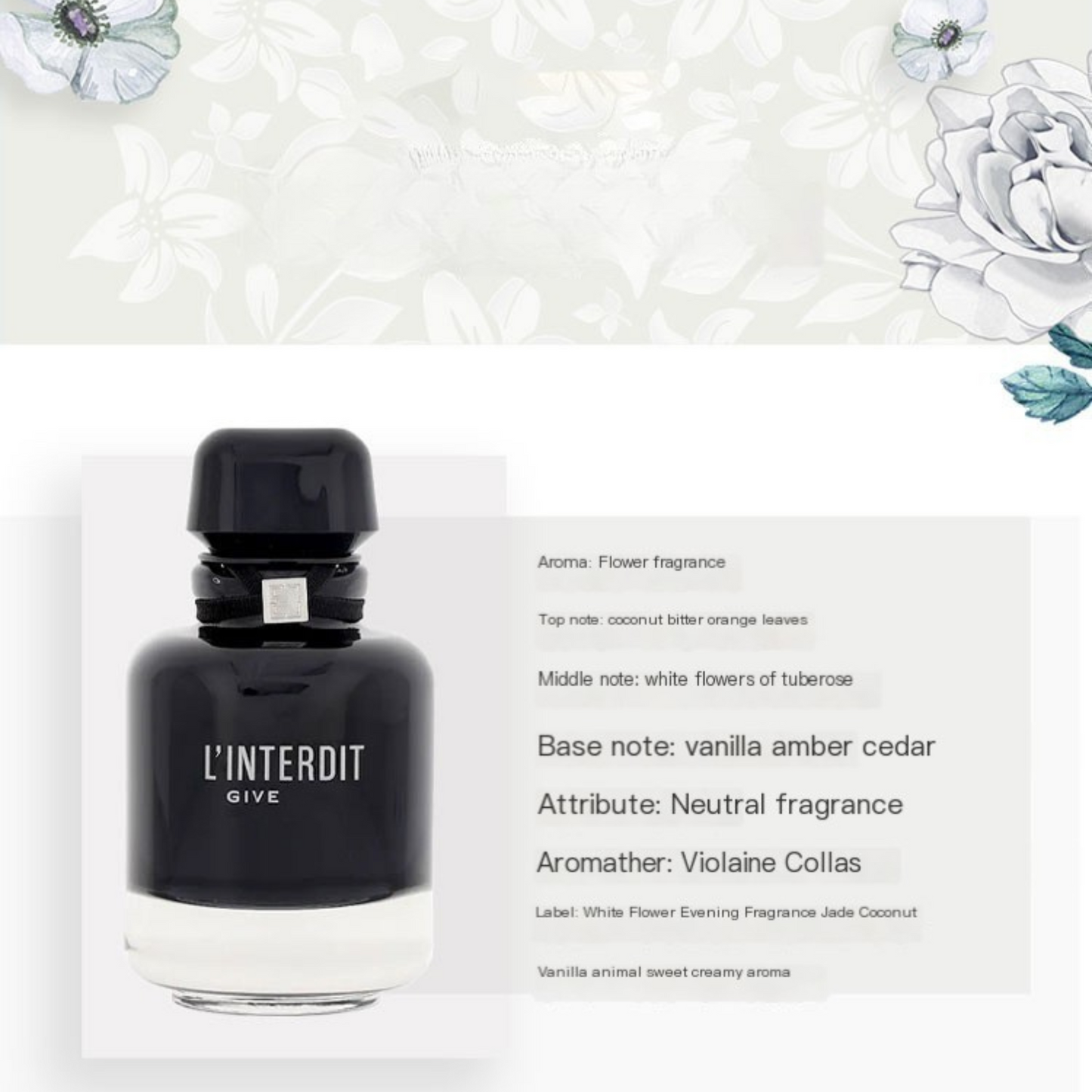 Classic Forbidden Red Black Bottle Perfume Collection