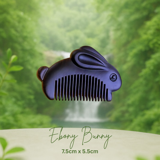 Hand-Carved Green Sandalwood Comb without Handle