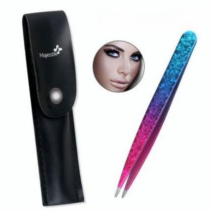 Double-Sided Stainless Steel Tweezers Beauty Set