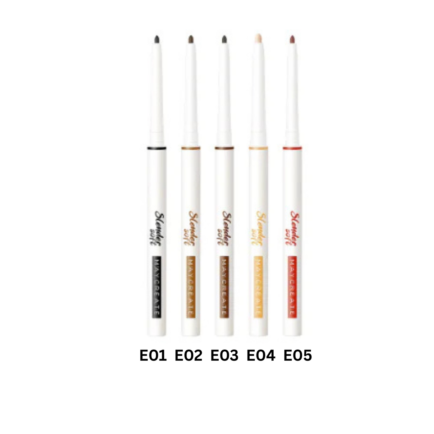 Colorful Waterproof Eyeliner Pencil - Ultra-Fine Tip