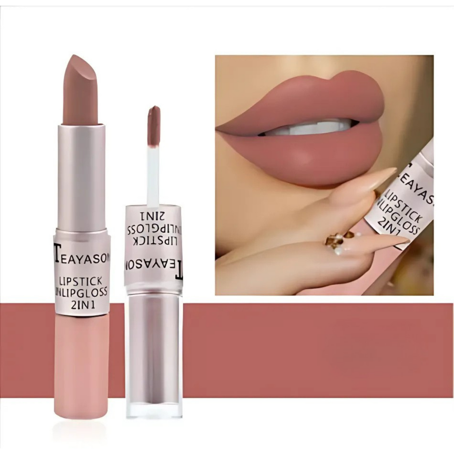 Double-Ended Matte Lip Gloss
