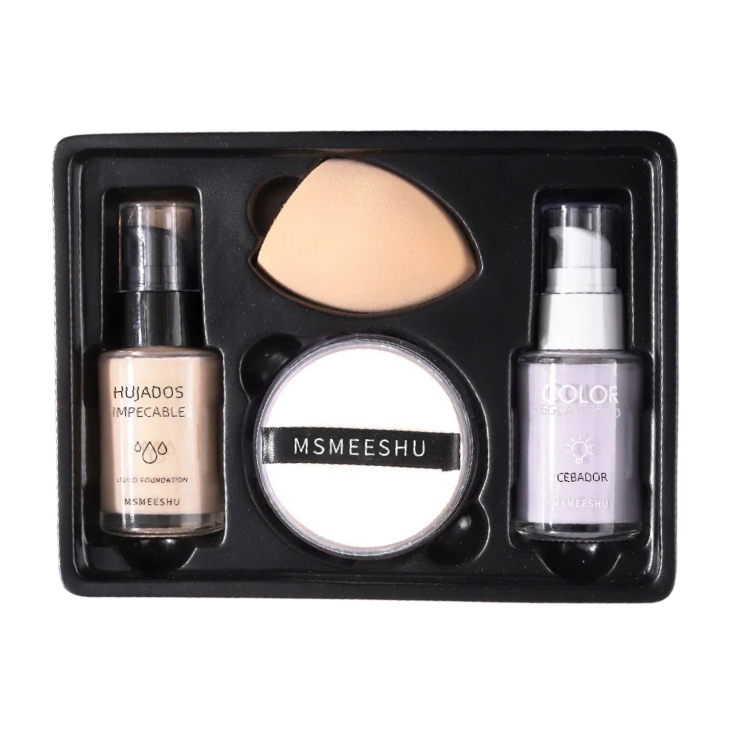 Beauty Essentials Makeup Set: Foundation, BB Cream