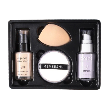 Beauty Essentials Makeup Set: Foundation, BB Cream