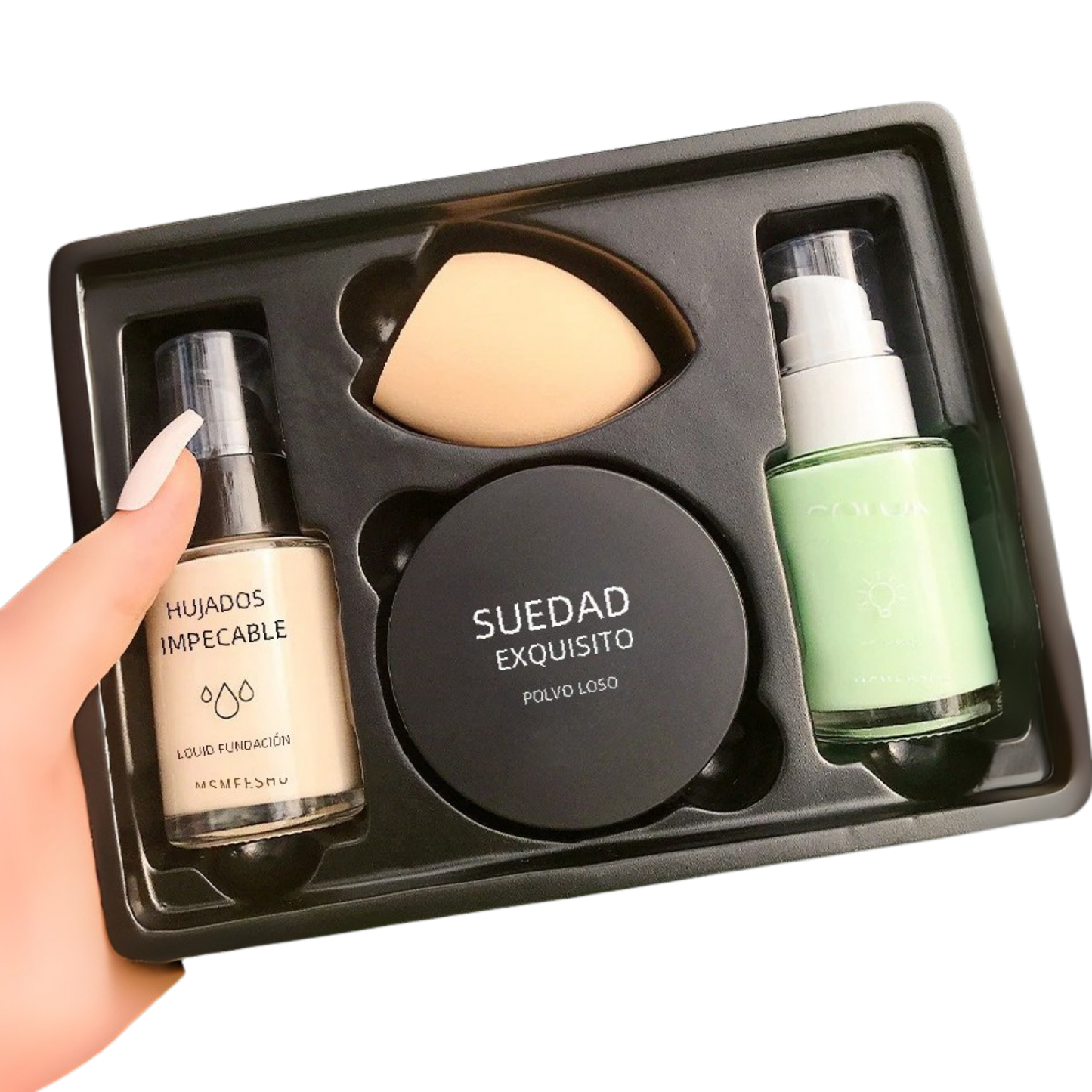 Beauty Essentials Makeup Set: Foundation, BB Cream