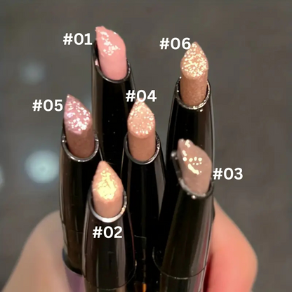 6 Color Highlighter Stick with Shimmer Finish Eyeliner