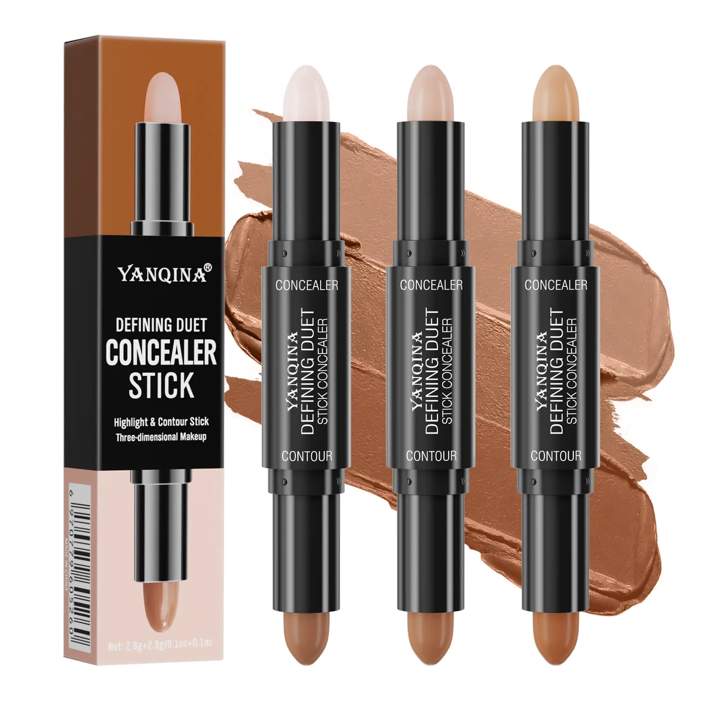 YANQINA Dual-Ended Highlighter and Contour Stick