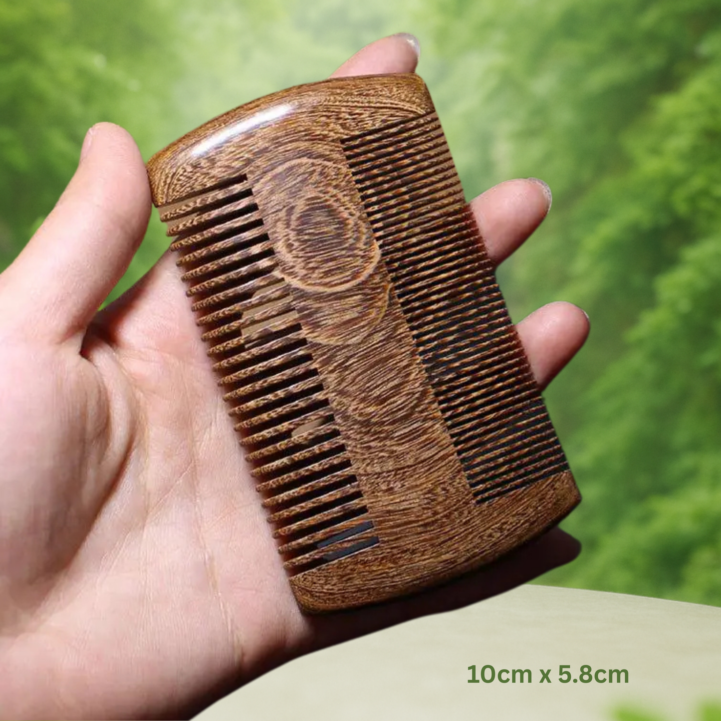Handmade Sandalwood Anti-Static Wooden Comb