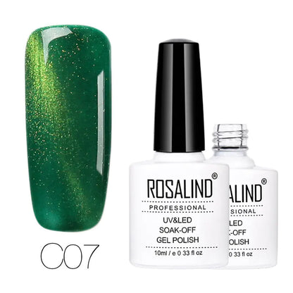 ROSALIND Cat Eye Gel Nail Polish - 30 Colors