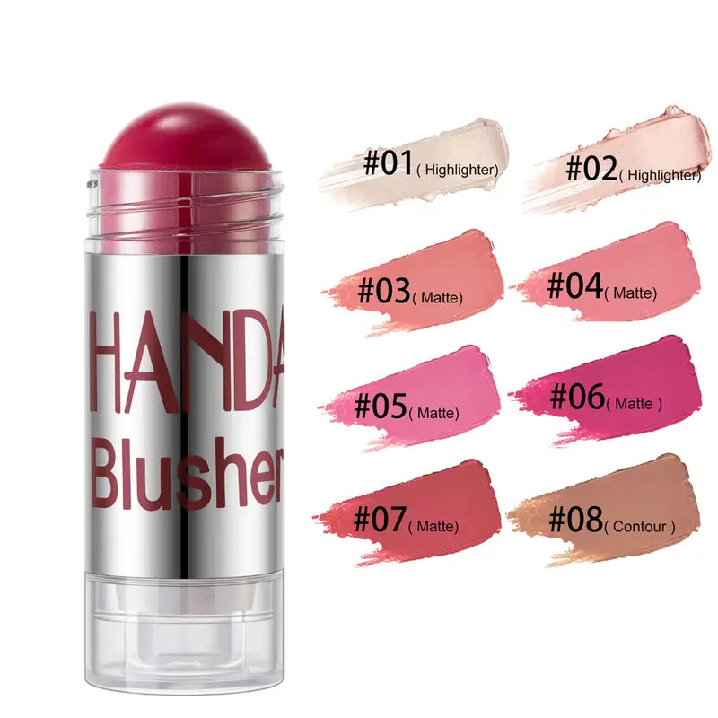 Cream Blush, Contour & Highlighter Multi-Sticks for Cheeks