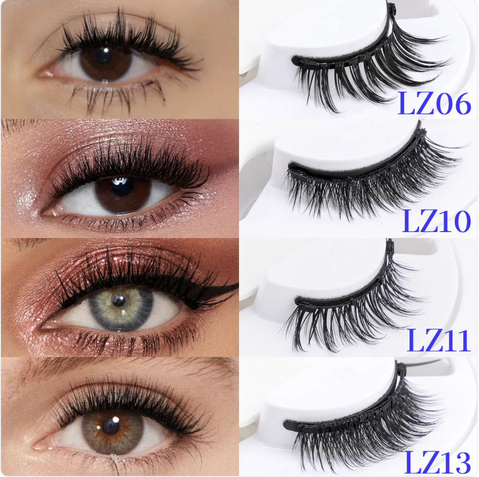 Reusable Waterproof Magnetic Eyelashes