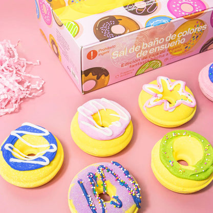 Donut Series Bath Bombs Set for Relaxing Soak