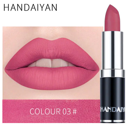 Matte Velvet Lip Gloss in Red Brown Purple Shades