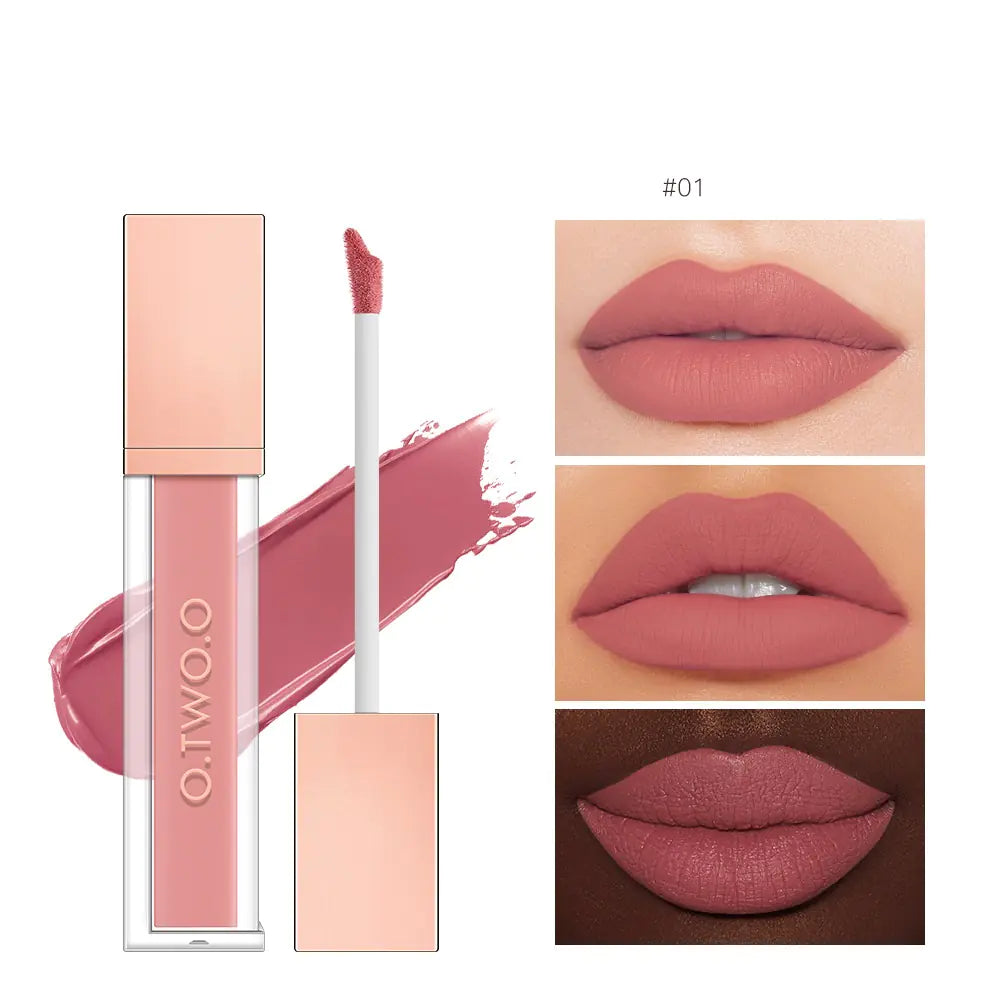 Non-Stick Velvet Matte Lip Gloss in Various Shades