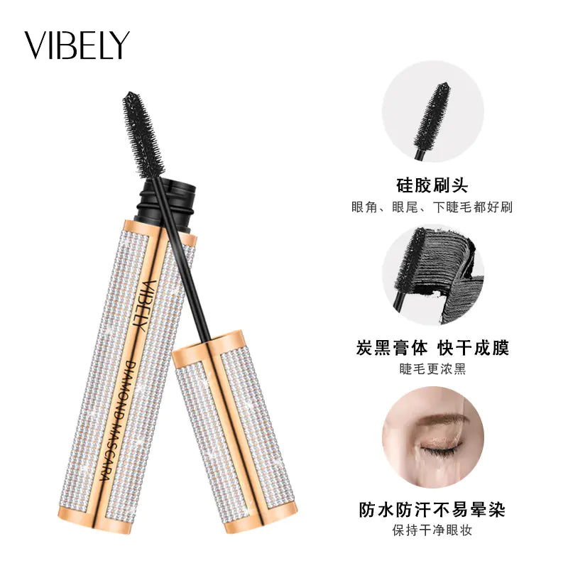 4D Waterproof Mascara for Volume and Curl