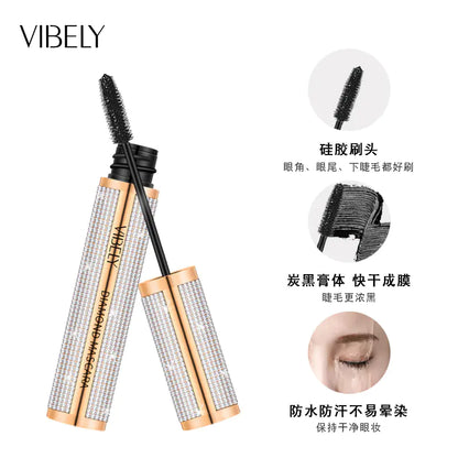4D Waterproof Mascara for Volume and Curl