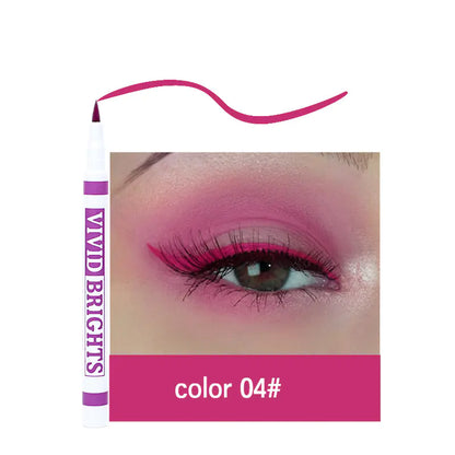 Matte Quick Dry Liquid Eyeliner - 6 Colors for Ladies