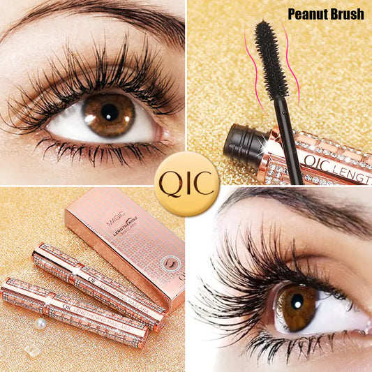 5D Stereo Mascara with Curling Brush for Long Lashes