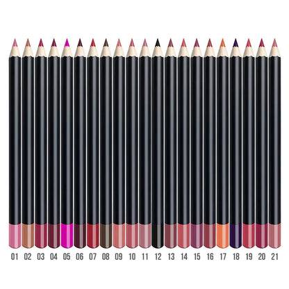3-in-1 Multifunctional Lip Liner and Eyeliner (21 Colors)