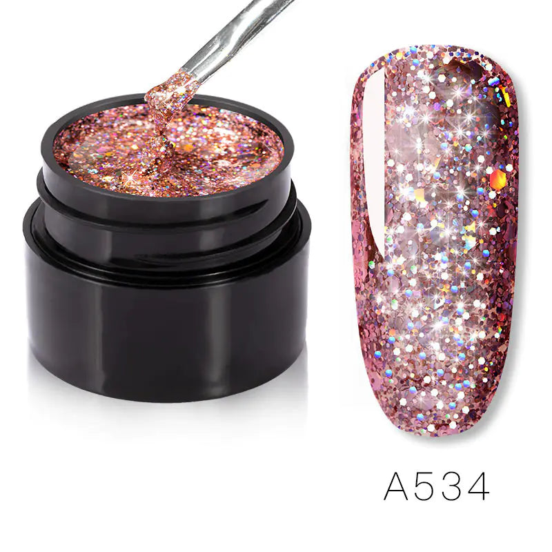 Diamond Gel Nail Polish - New UV Color Gel