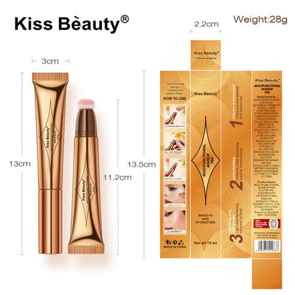 Highlighter Contour Beauty Wand with Cushion Applicator
