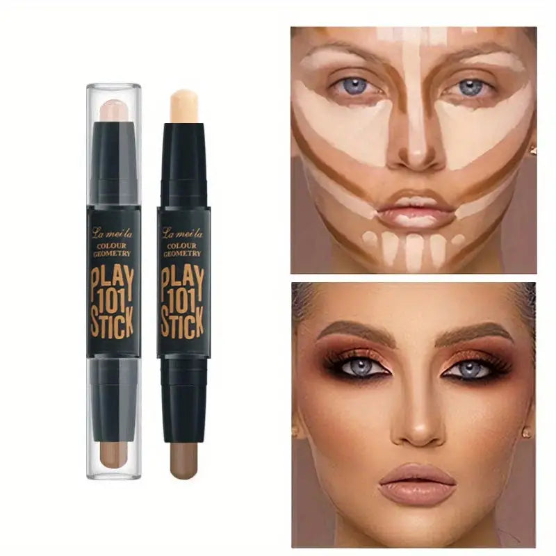 Double Ended Concealer and Highlighter Contour Stick