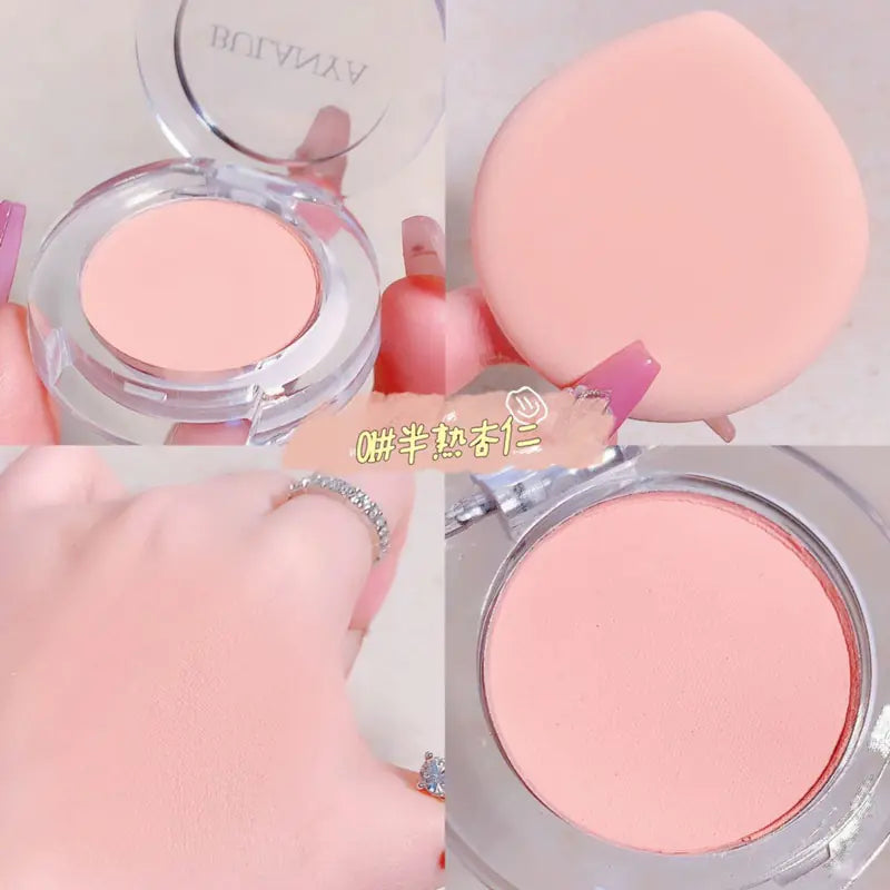 Monochrome Soft Blush Highlighter Cream in Peach Shades