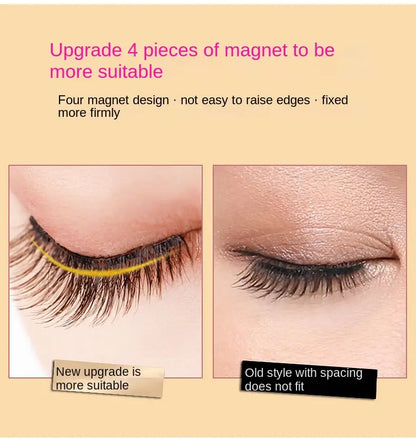 3D Mink Eyelashes with Magnetic Tweezers - Reusable