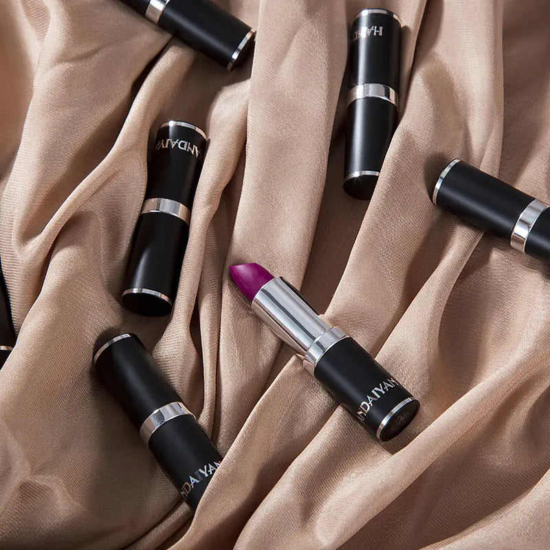 Matte Velvet Lip Gloss in Red Brown Purple Shades