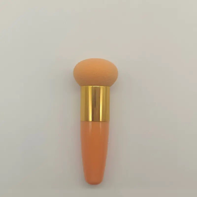 Foundation Makeup Brush with Handle, Mushroom Stick