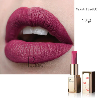 Pudaier Matte Velvet Star Lipstick