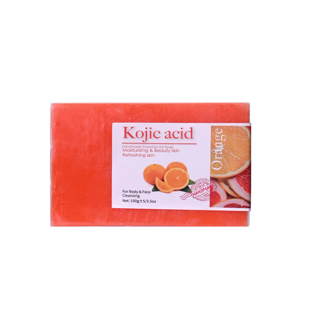 100g Orange Vitamin C Handmade Soap for Daily Use